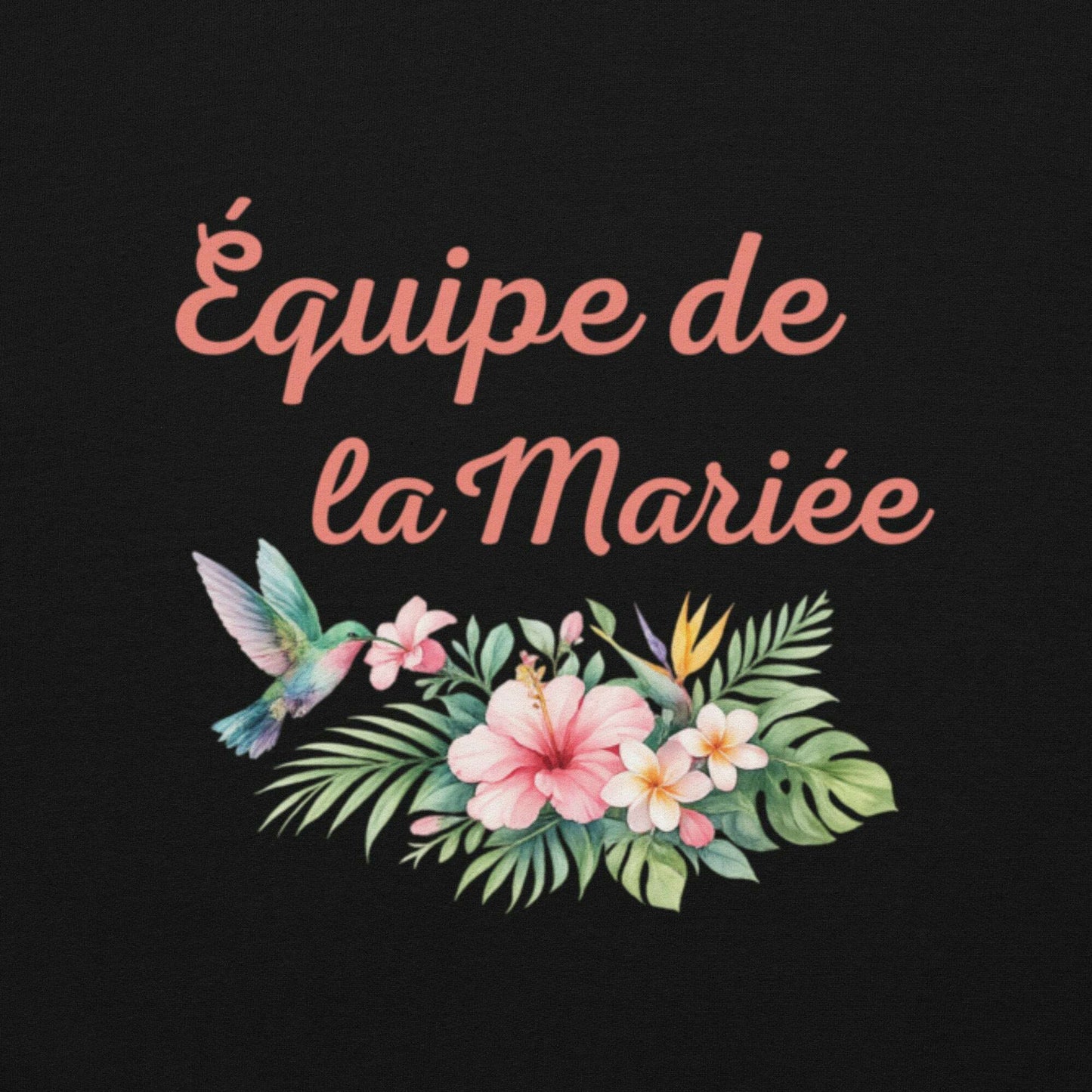 Sweat à capuche Équipe de la Mariée – Hoodie EVJF Team Bride | Party Promise. par sweat a capuche