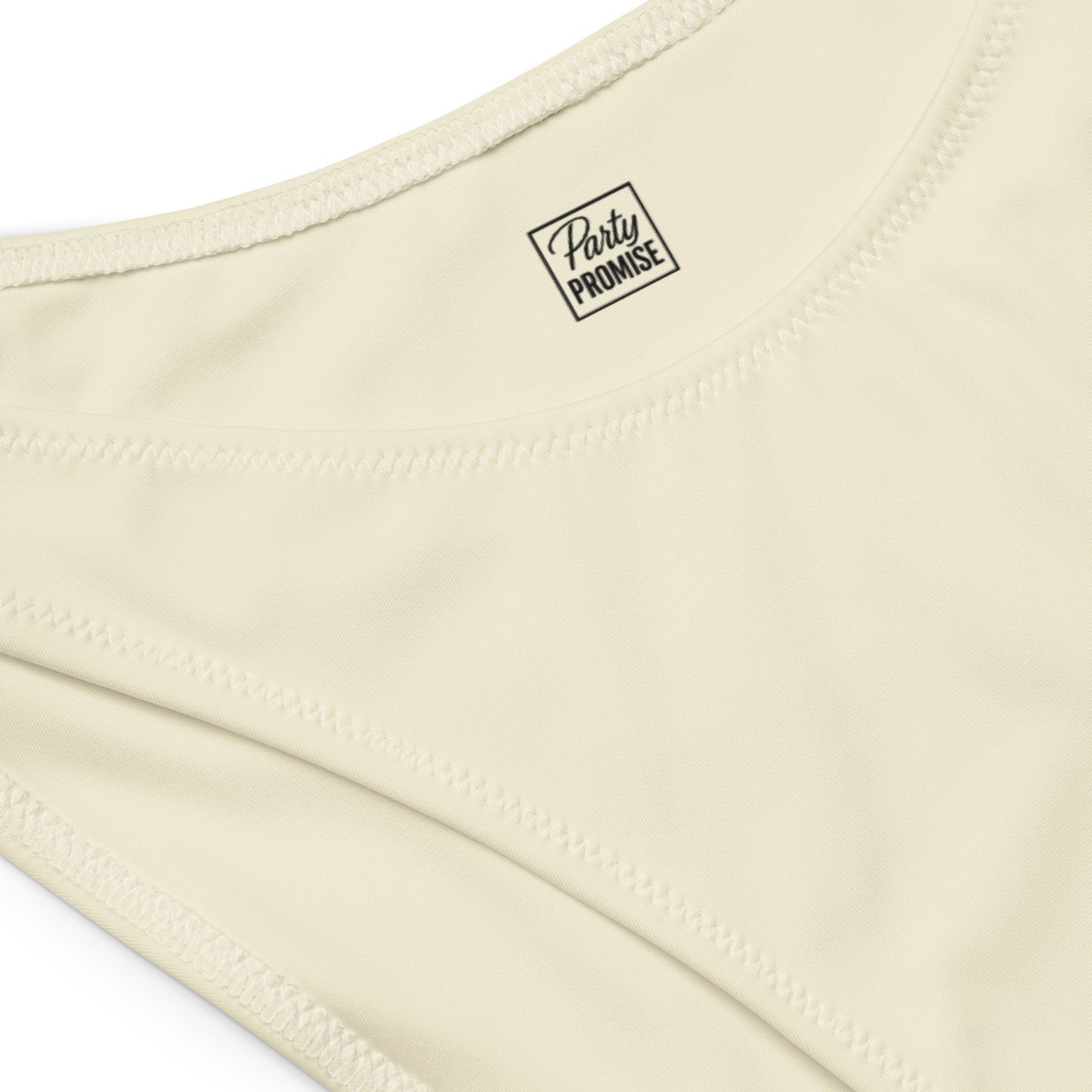 Haut de bikini bandeau Paradise Crew sans bretelles, maintien confortable, tissu extensible et protection UPF 50+, idéal plage et piscine.