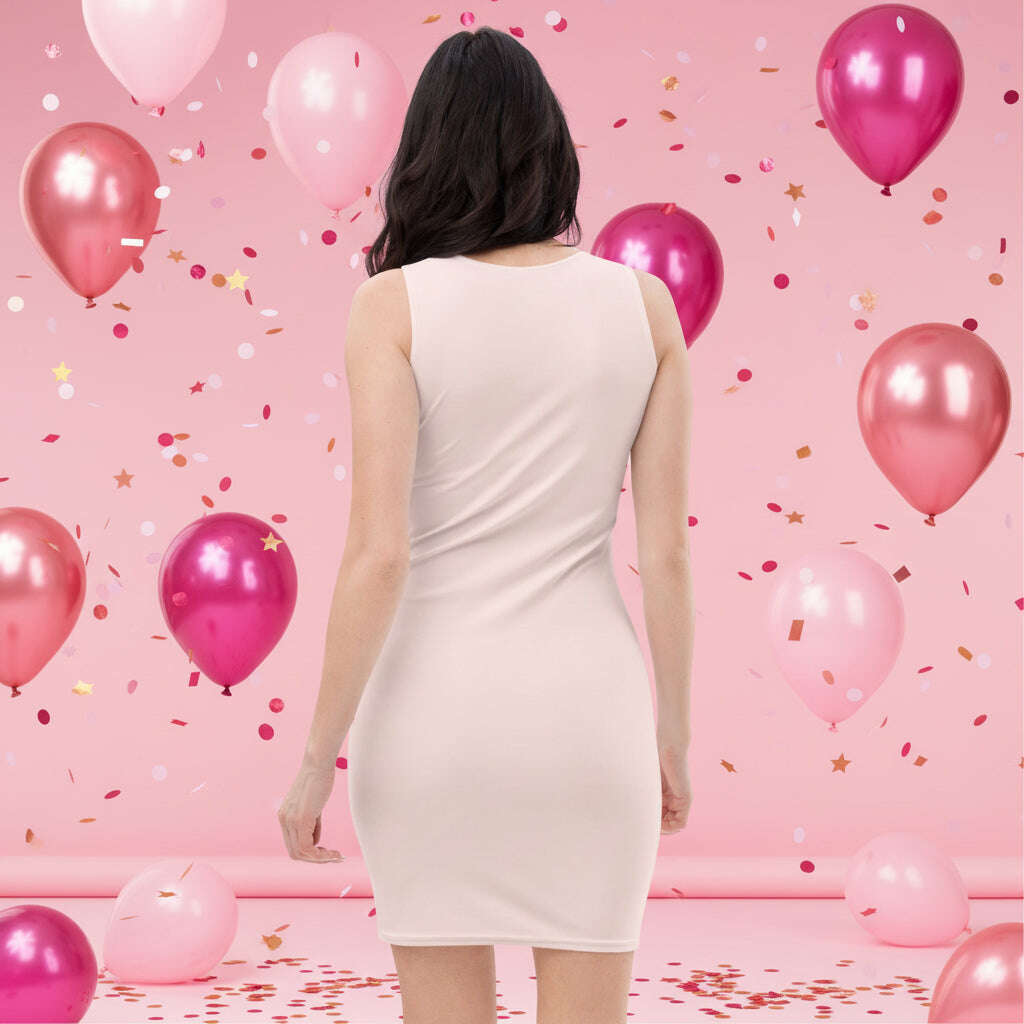 Robe_moulante_rose_Vue_dos_Pink_Energy_Only