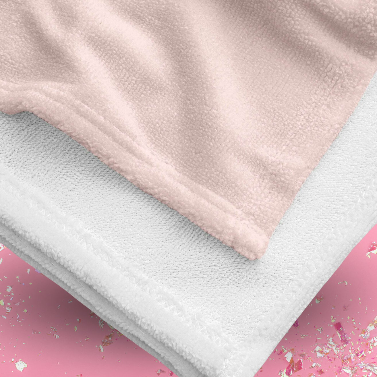 Serviette rose Pink Energy Only avec inscription feminine moderne, ideale pour la plage, la piscine, la salle de bain ou une fete entre copines – Rose