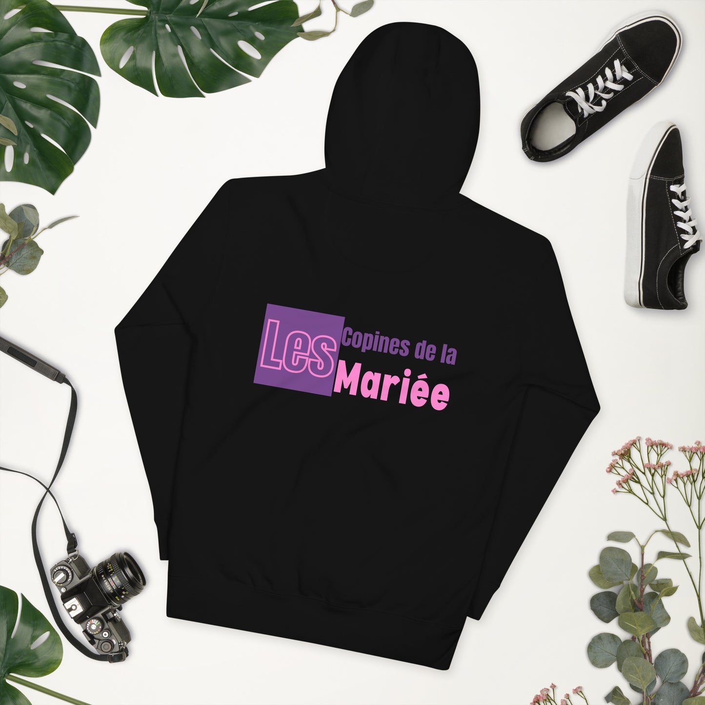 Sweat à Capuche "EVJF" - Les Copines de la Mariée. par Classic Apparel