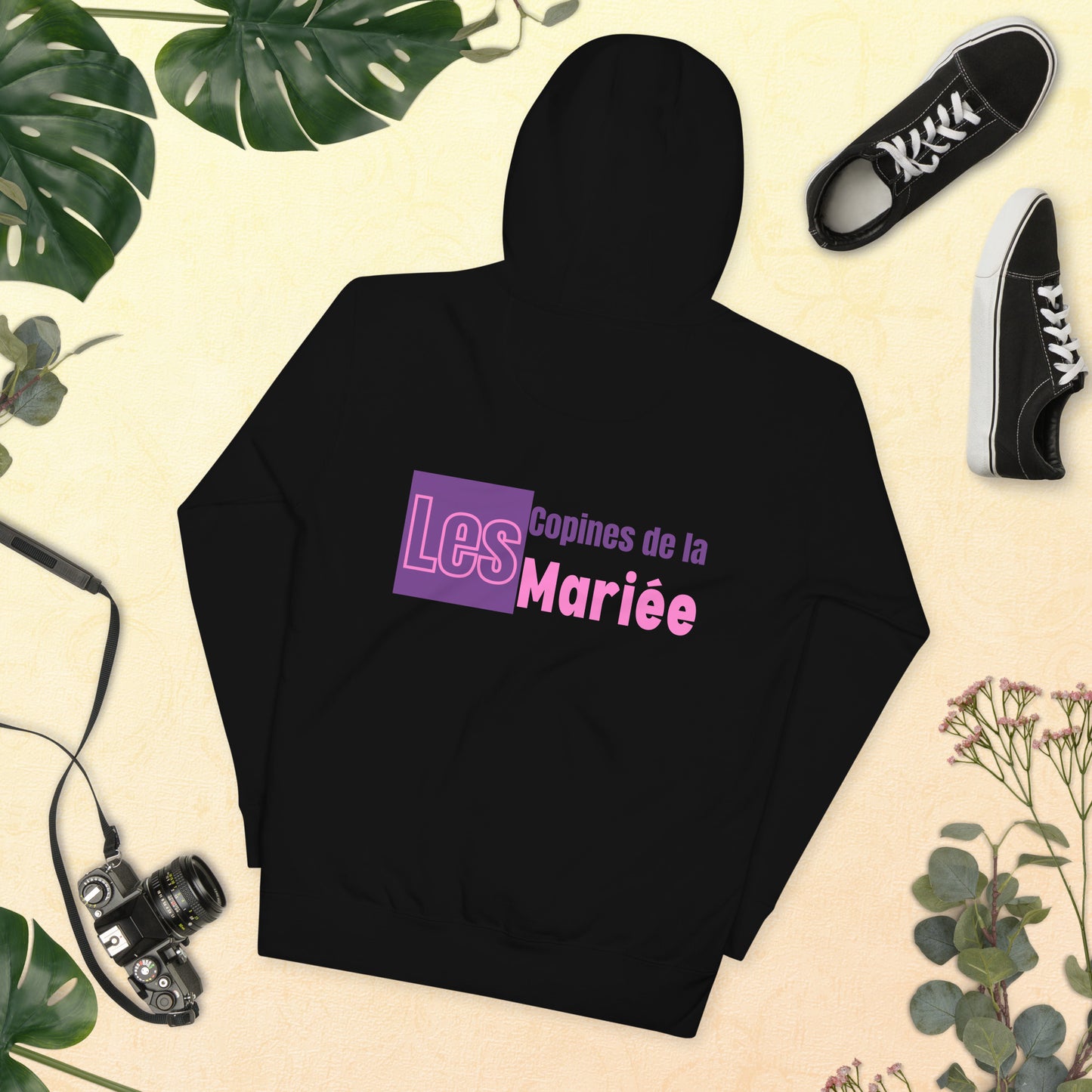 Sweat à Capuche "EVJF" - Les Copines de la Mariée. par Classic Apparel