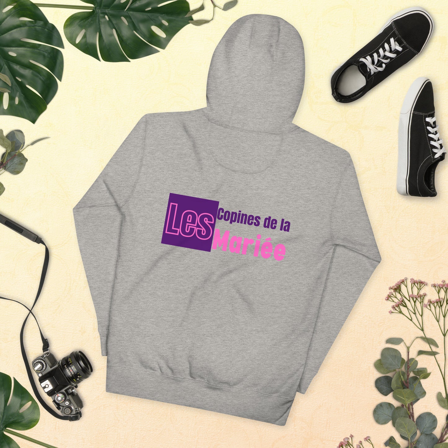Sweat à Capuche "EVJF" - Les Copines de la Mariée. par Classic Apparel