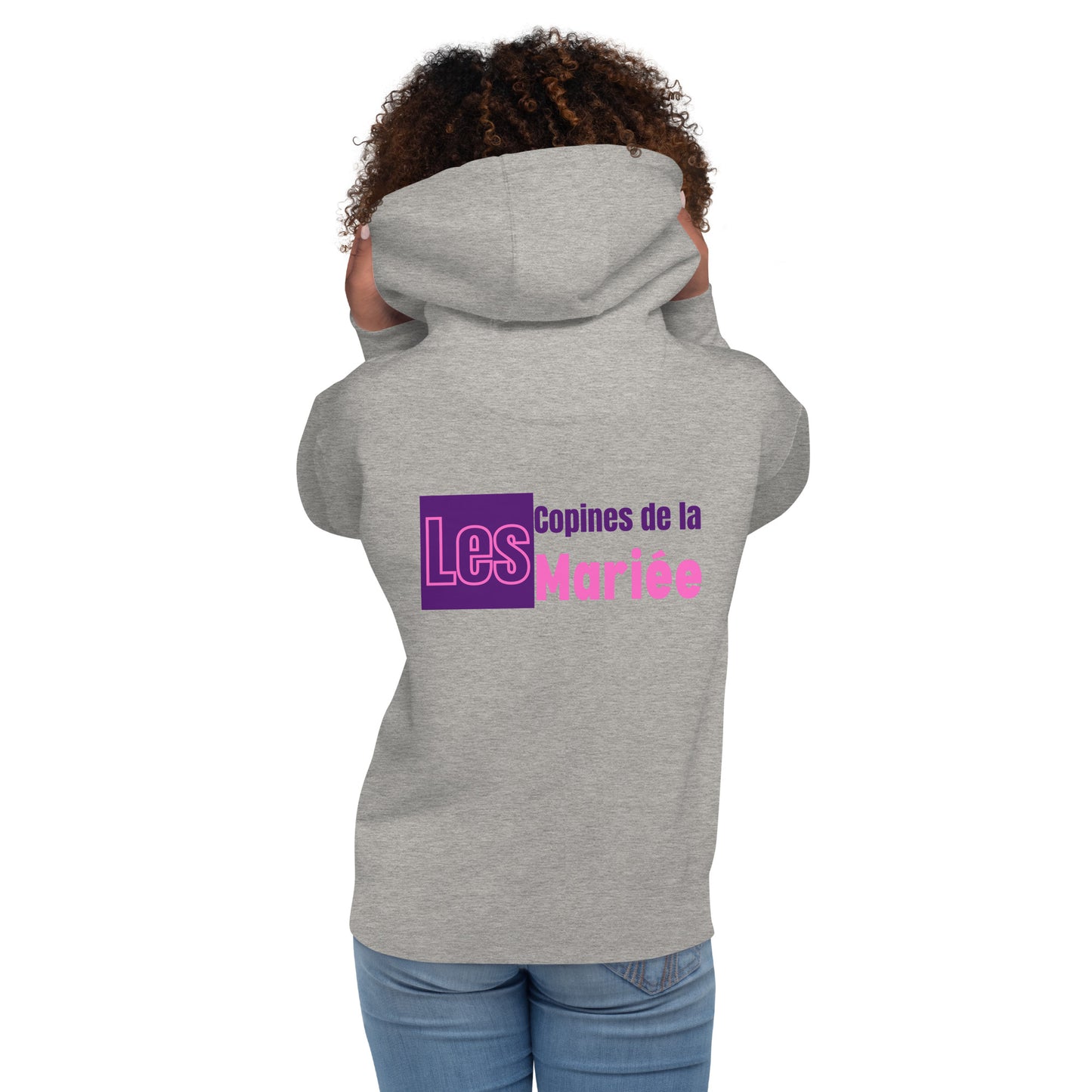 Sweat à Capuche "EVJF" - Les Copines de la Mariée. par Classic Apparel