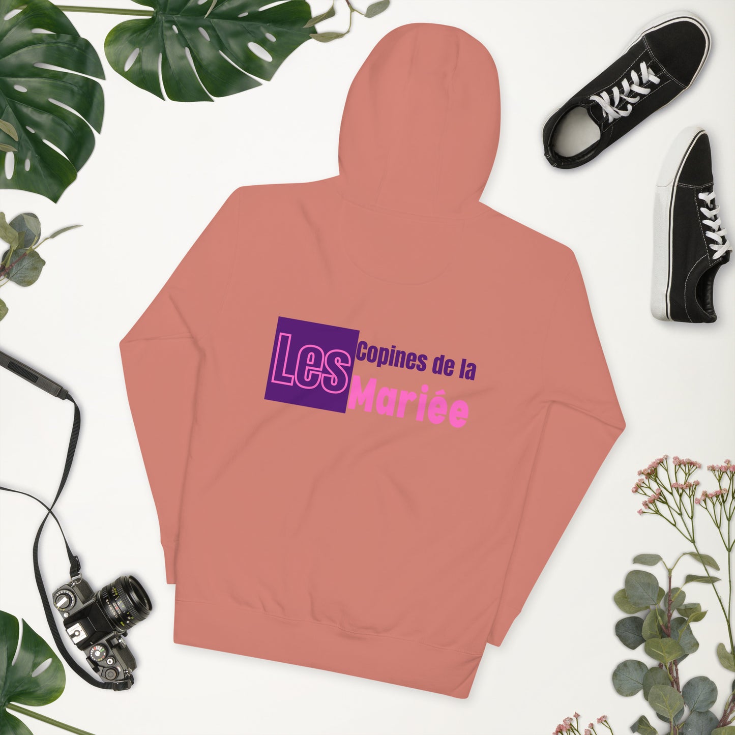 Sweat à Capuche "EVJF" - Les Copines de la Mariée. par Classic Apparel