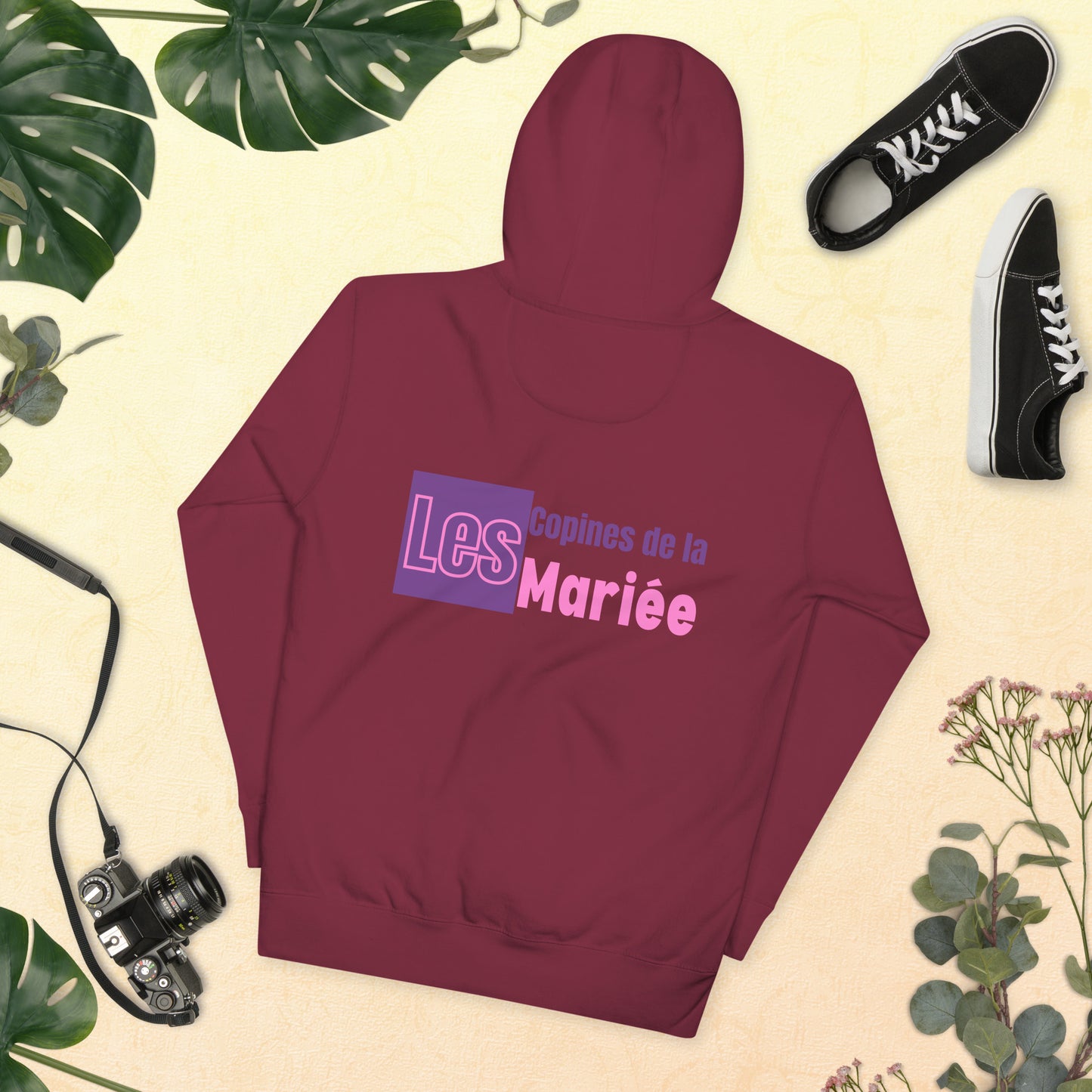 Sweat à Capuche "EVJF" - Les Copines de la Mariée. par Classic Apparel