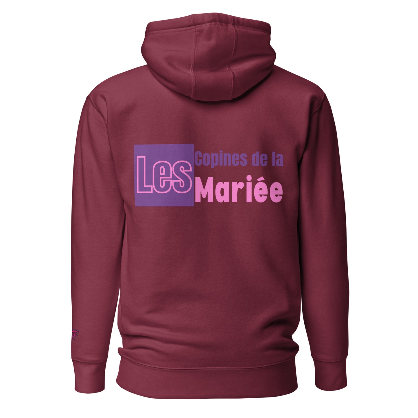 Sweat à Capuche "EVJF" - Les Copines de la Mariée. par Classic Apparel