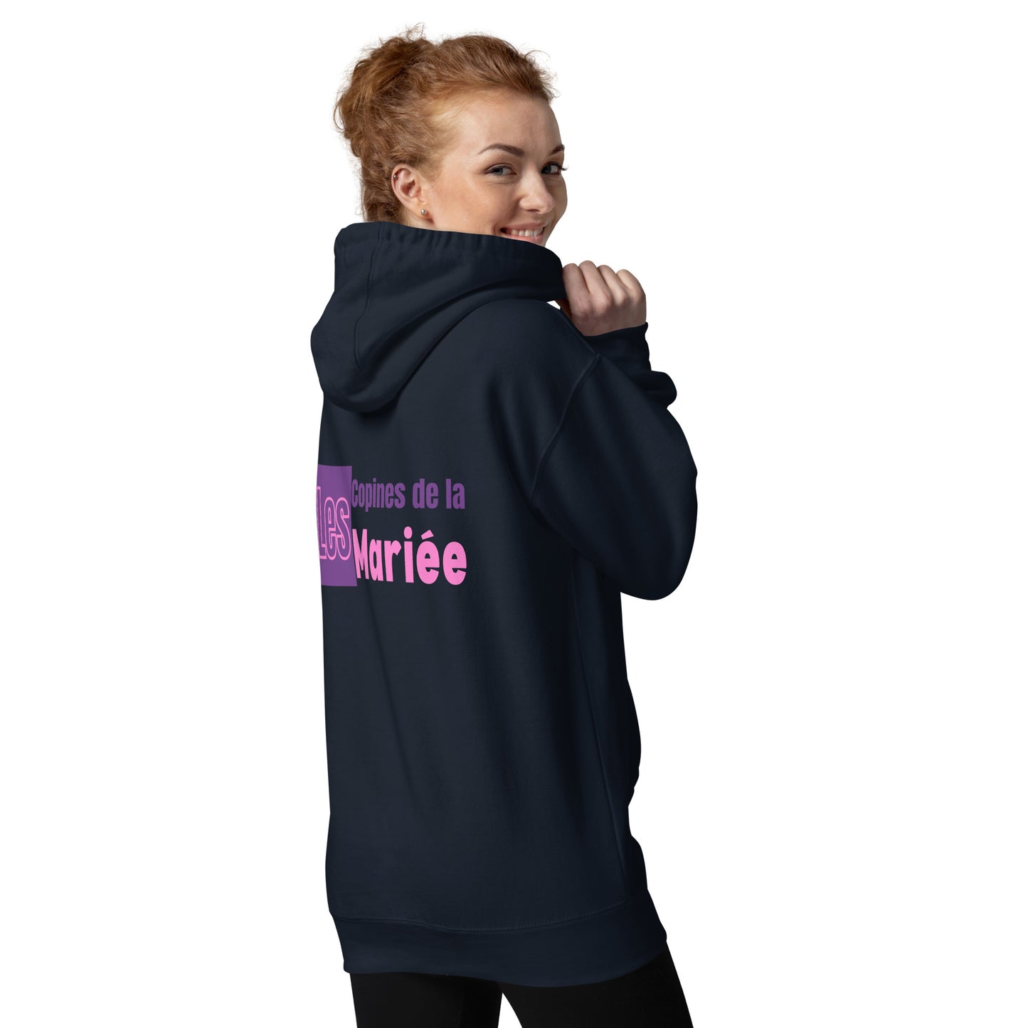 Sweat à Capuche "EVJF" - Les Copines de la Mariée. par Classic Apparel