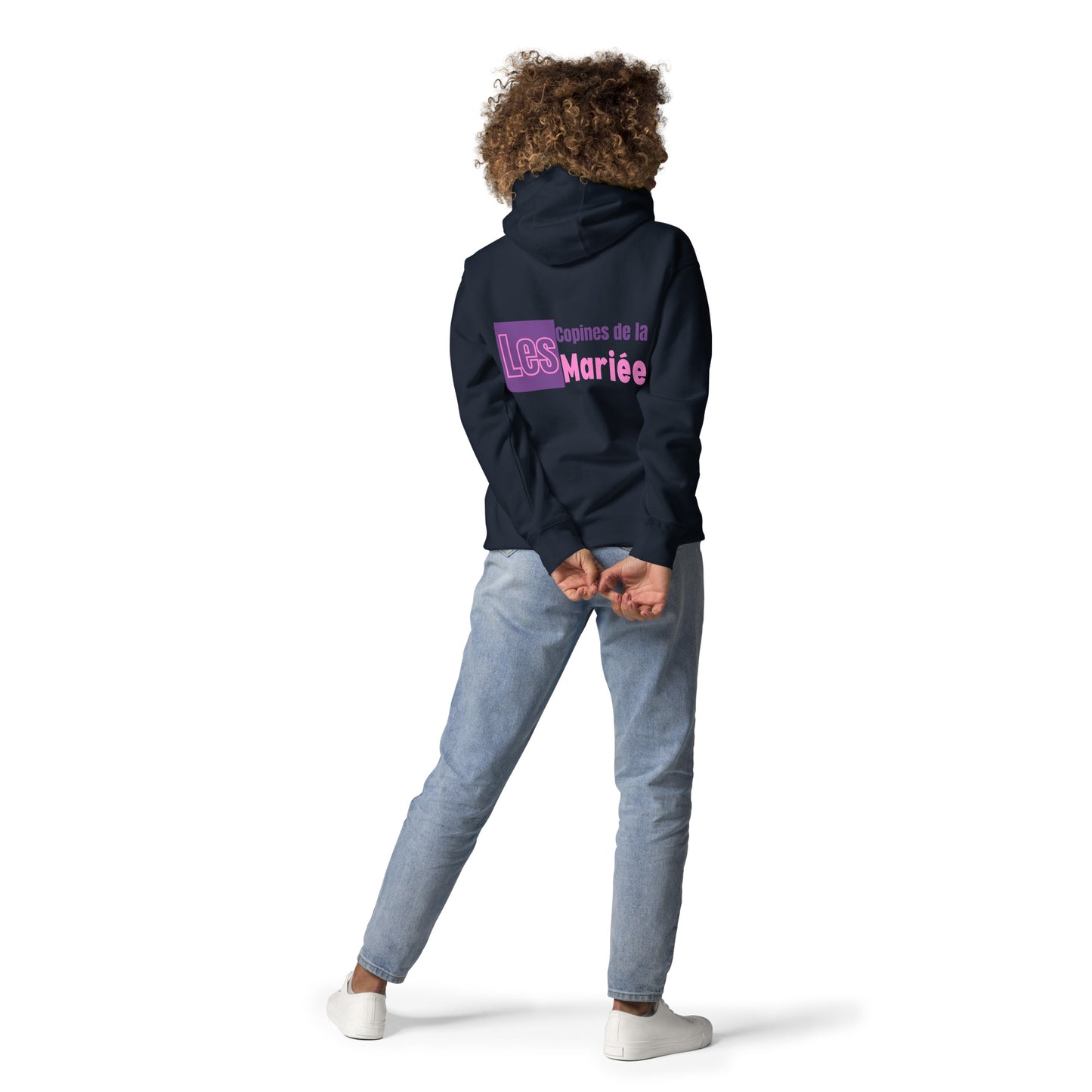 Sweat à Capuche "EVJF" - Les Copines de la Mariée. par Classic Apparel