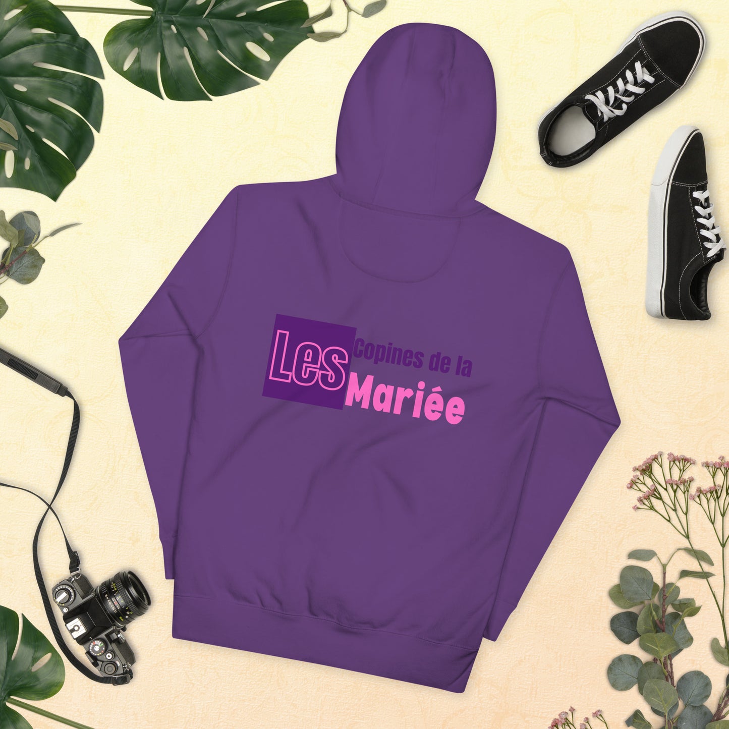 Sweat à Capuche "EVJF" - Les Copines de la Mariée. par Classic Apparel