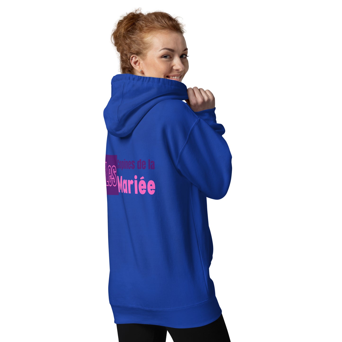 Sweat à Capuche "EVJF" - Les Copines de la Mariée. par Classic Apparel