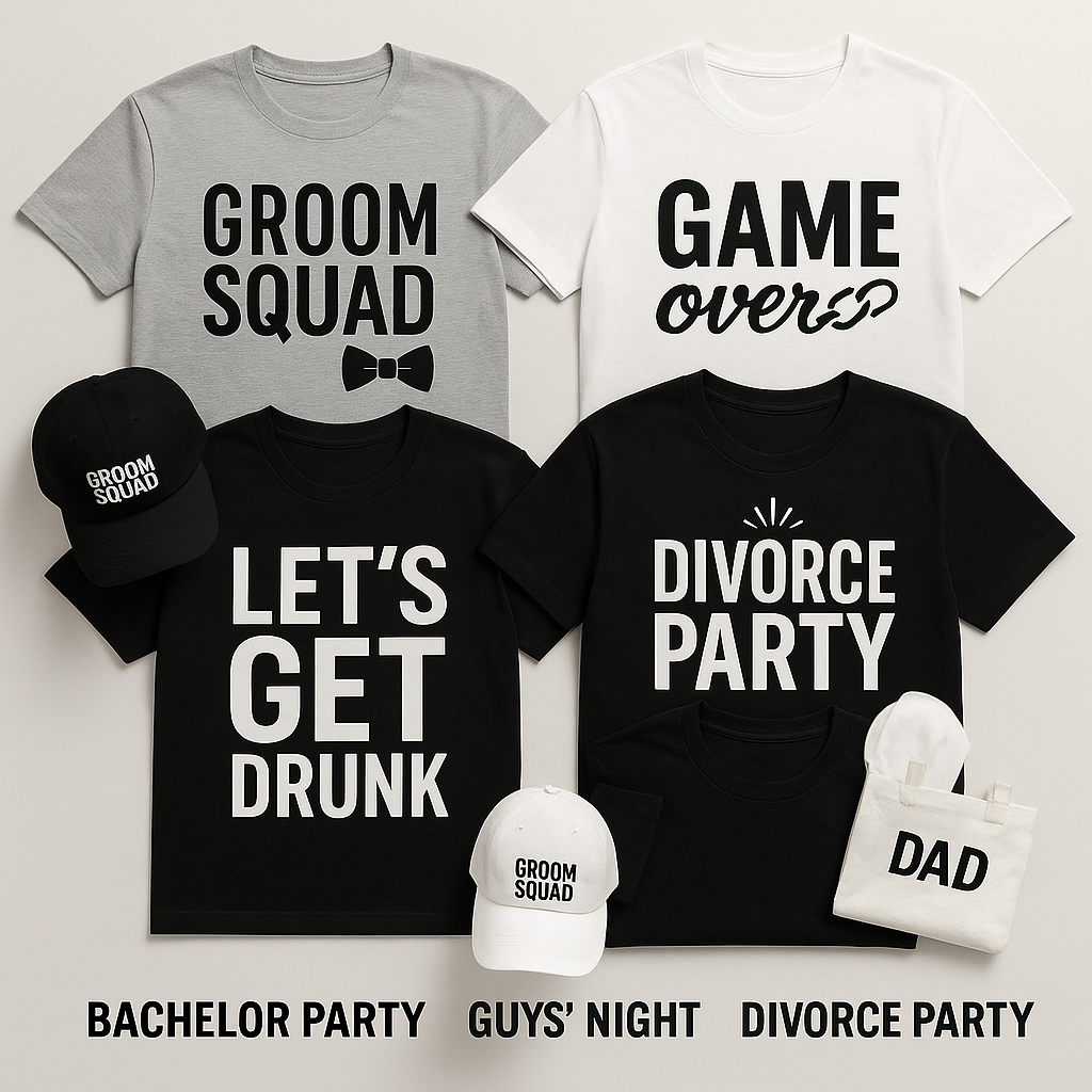 image de la collection homme de party promise