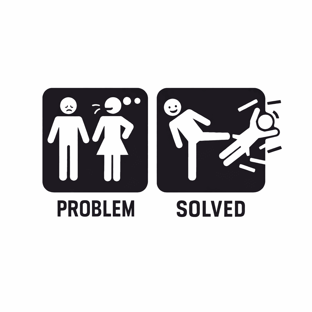 Design_Problem_Solved_Visuel_humour_noir_chic