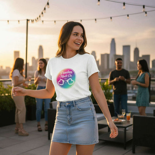👕 Women's "Freedom Mood" T-shirt – Freedom, Strength and Style