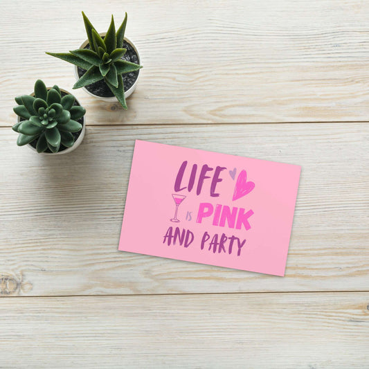 💌-carte-postale-“life-is-pink-and-party”-–-collection-pink-partycarte-postaleparty-promise-35032837