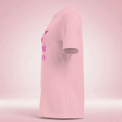 t-shirt-“bride-crew-–-life-is-pink-and-party”-–-blanc-rose-–-coupe-décontractéet-shirt-femmeparty-promise-35032503