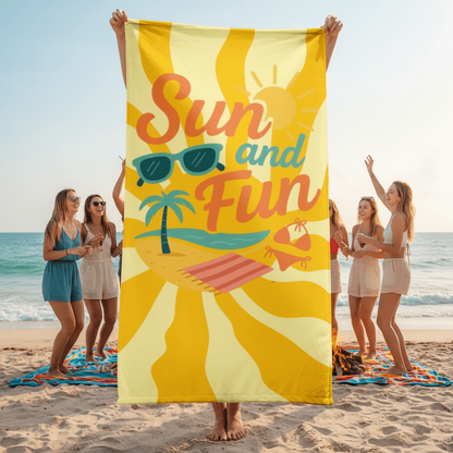 serviette-de-plage-“sun-and-fun”-–-ultra-douce-absorbante-–-format-xlservietteparty-promise-35032692