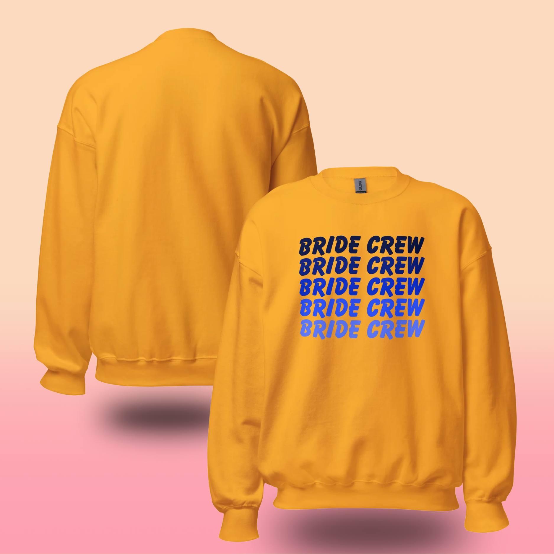 Sweat sans capuche Bride Crew pour EVJF avec coupe confortable et couleurs tendance. Idéal pour des tenues assorties et une célébration mémorable entre amies. Evjf, Hen party, party promise
