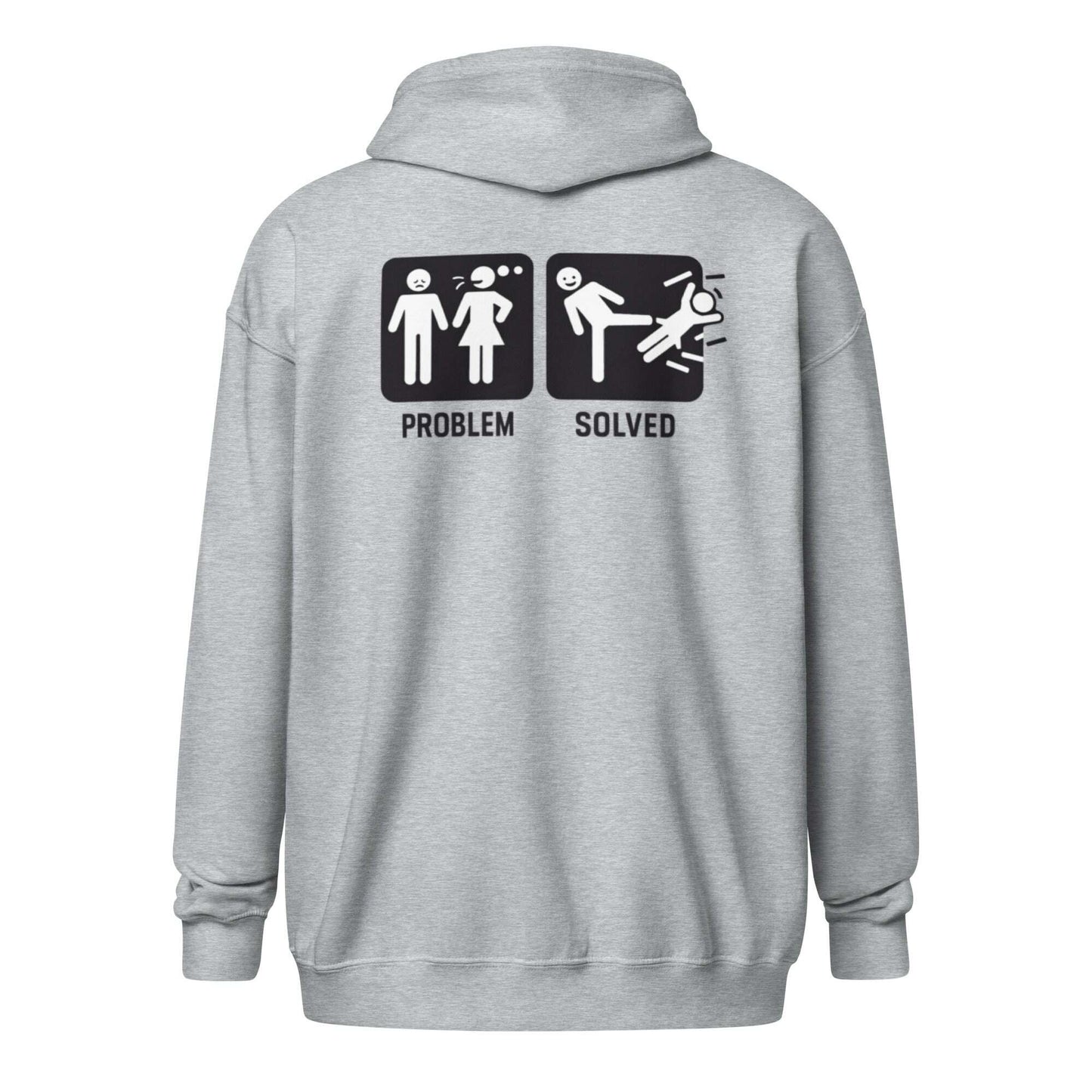 Sweat_capuche_gris_Design_Divorce_Party_au_dos