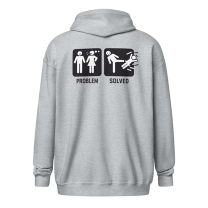 Sweat_capuche_gris_Design_Divorce_Party_au_dos