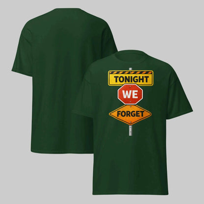 T-shirt_Tonight_We_Forget_vert_vue_face_et_dos