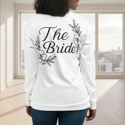 Bomber Blanc “The Bride” – Couture Noire – Collection Minimaliste par veste