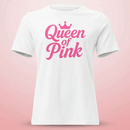 t-shirt-“queen-of-pink”-–-blanc-rose-–-coupe-décontractée-–-collection-pink-partyt-shirt-femmeparty-promise-35032544