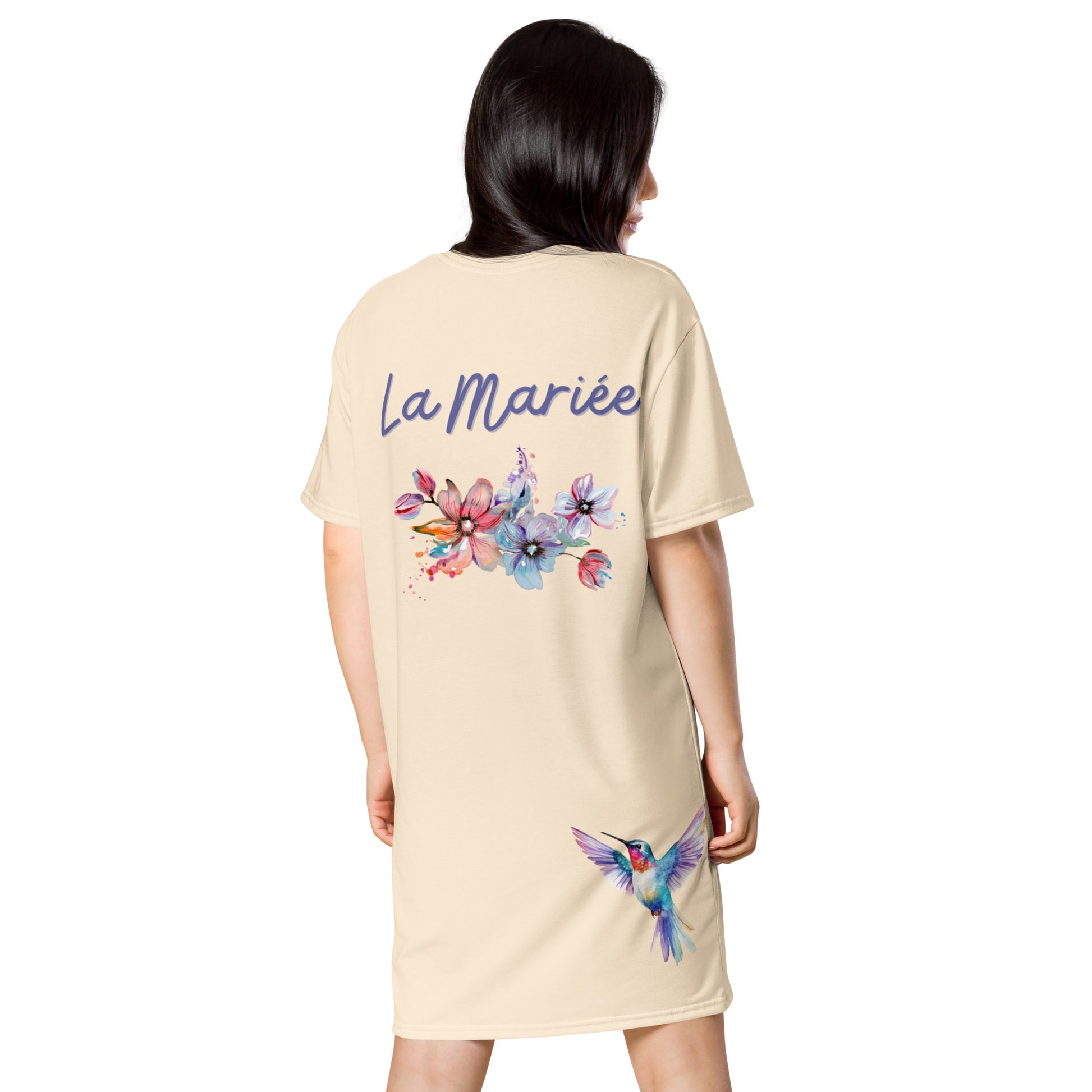 Robe T-shirt "une derniere folie avant le ouii" - La Mariée" par Classic Apparel
