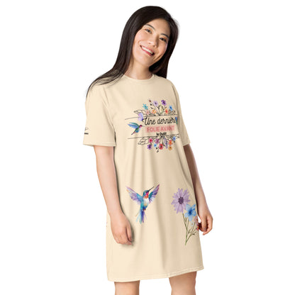 Robe T-shirt "une derniere folie avant le ouii" - La Mariée" par Classic Apparel