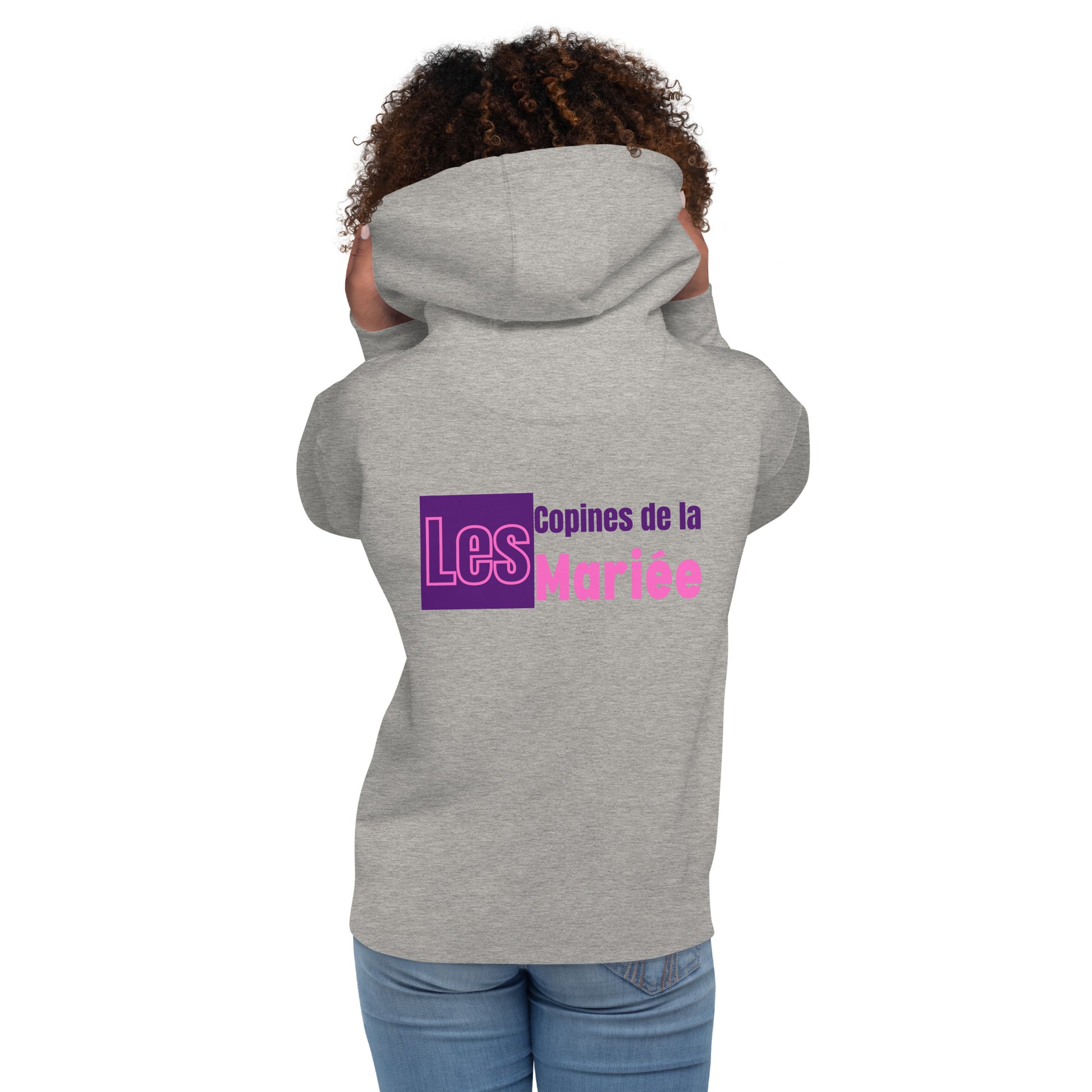 Sweat à Capuche "EVJF" - Les Copines de la Mariée. par Classic Apparel