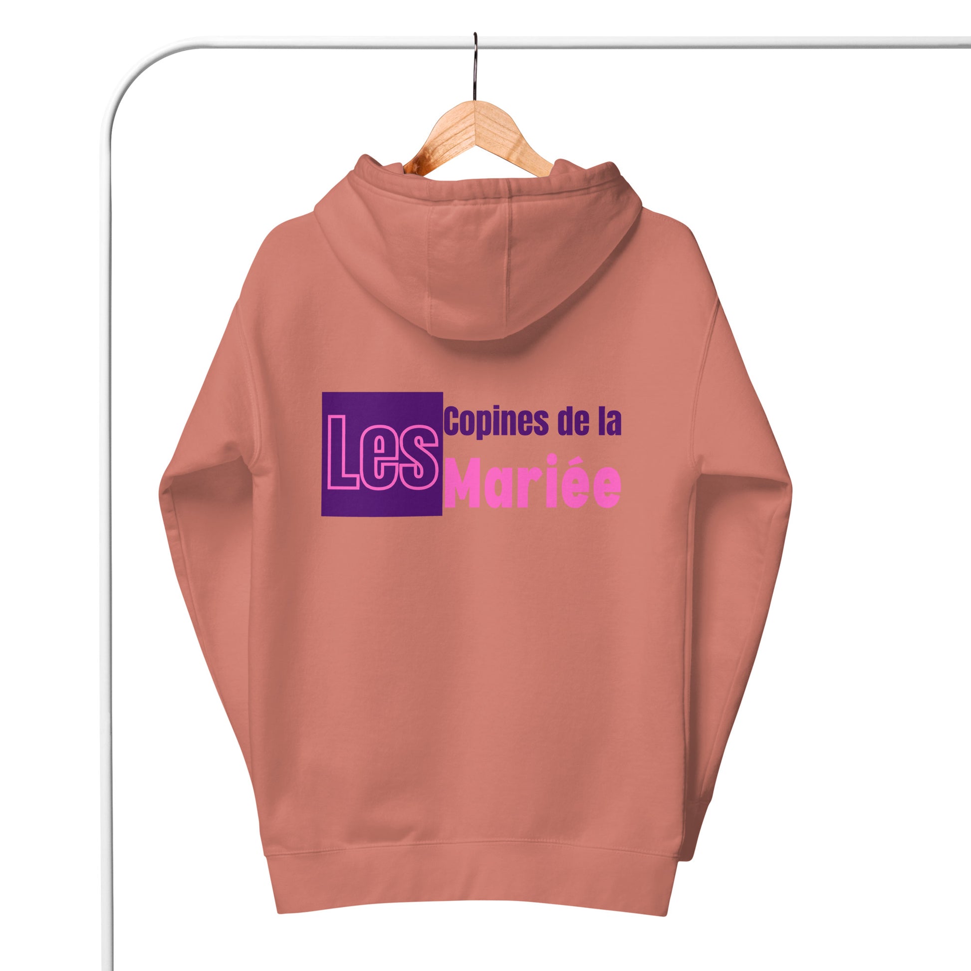 Sweat à Capuche "EVJF" - Les Copines de la Mariée. par Classic Apparel