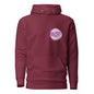 Sweat à Capuche "EVJF" - Les Copines de la Mariée. Bordeaux par Classic Apparel