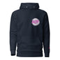 Sweat à Capuche "EVJF" - Les Copines de la Mariée. Navy Blazer par Classic Apparel