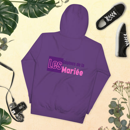 Sweat à Capuche "EVJF" - Les Copines de la Mariée. par Classic Apparel
