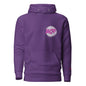 Sweat à Capuche "EVJF" - Les Copines de la Mariée. Violet par Classic Apparel