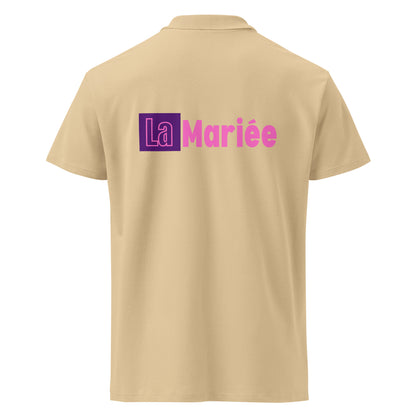 Polo premium "EVJF" - LA MARIÉE. par Classic Apparel