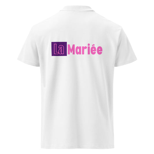 Polo premium "EVJF" - LA MARIÉE. par Classic Apparel