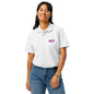 Polo premium "EVJF" - LA MARIÉE. Blanc par Classic Apparel